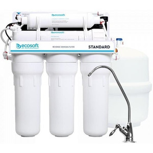 Фільтр зворотного осмосу Ecosoft Standard з помпою (MO550PECOSTD)