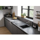Мийка кухонна Hansgrohe накладна S520-F345 чорний графіт (43356170)