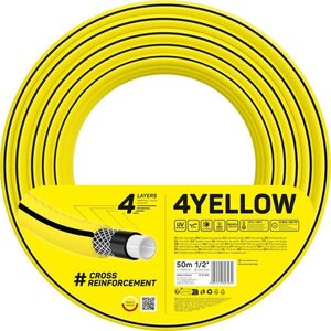 Шланг садовий Cellfast 4YELLOW 1/2" 50м (10-502)