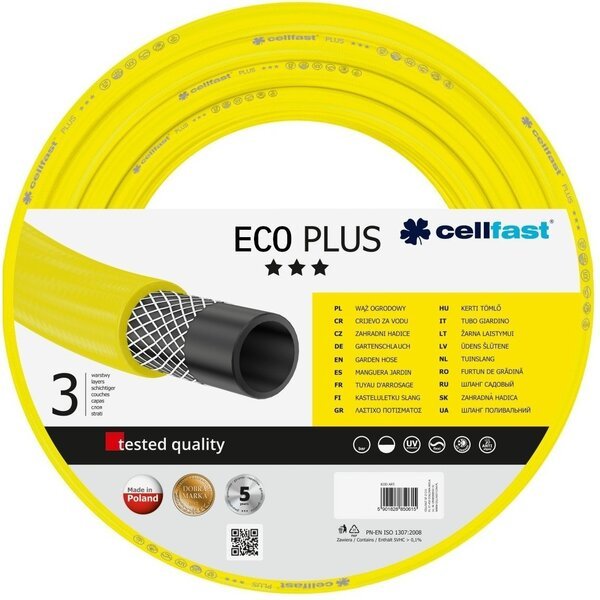 Шланг садовий Cellfast ECO PLUS 3/4 20м (12-170)