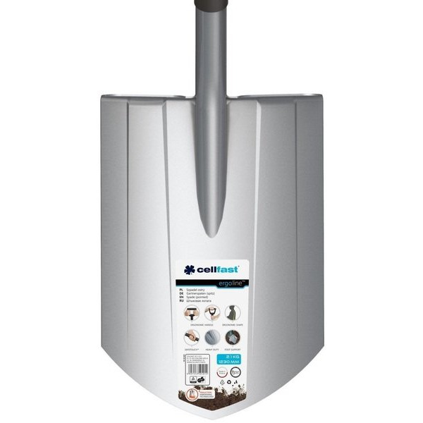 Лопата штикова Cellfast ERGO, 123 см, 2.1кг (40-002)