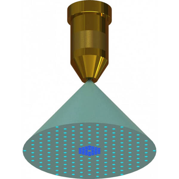 Універсальна форсунка, латунна, регульована SOLO 4900206