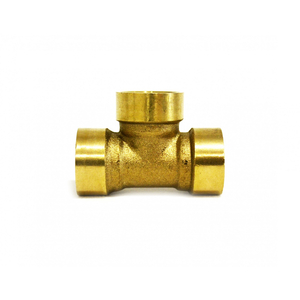 Трійник 3/8ввв, латунь