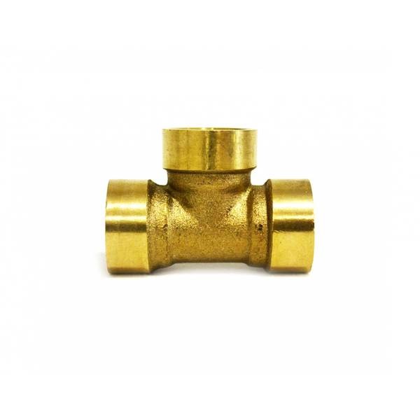 Трійник 3/8ввв, латунь