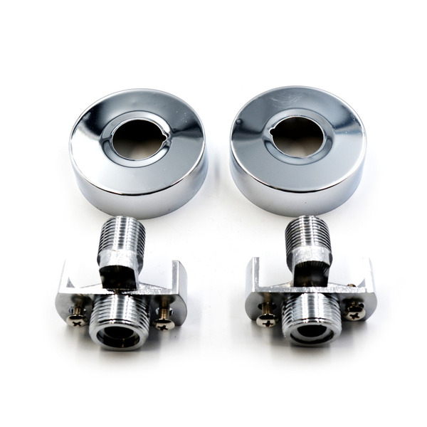 Ексцентрик з регулюванням кута нахилу 20° L 130-180мм з відбивачами, пара, латунь