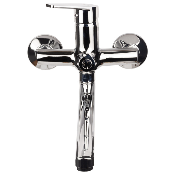 Змішувач s37 Ø35 для ванни ізлив прямий 350мм дивертор вбудований картриджний AQUATICA (9737220)