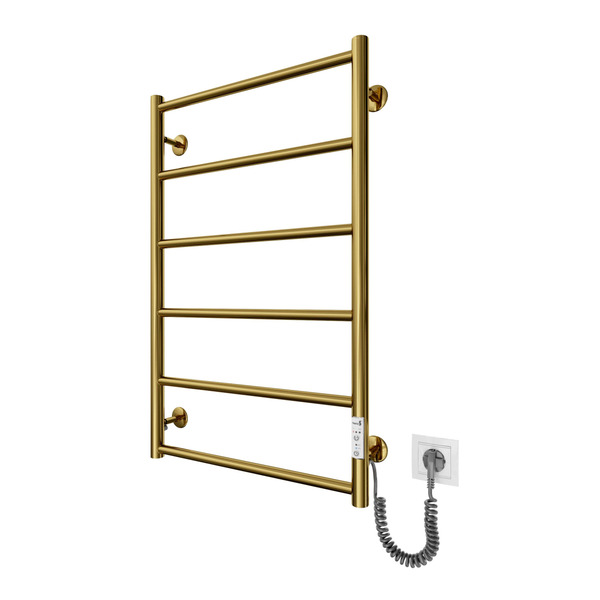 Рушникосушка Mario електрична Класік F НР-ITR К, 800х530х75мм, таймер-регулятор, нерж.сталь, золото