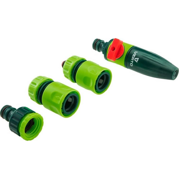 Котушка зі шлангом Verto автоматична 20м+2м, 1/2 (15G891)