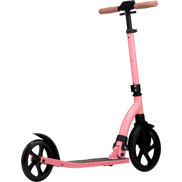 Самокат Miqilong Beagle розовый