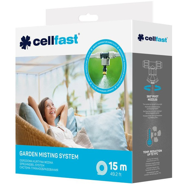Система туманоутворення Cellfast, шланг 15м (52-271)