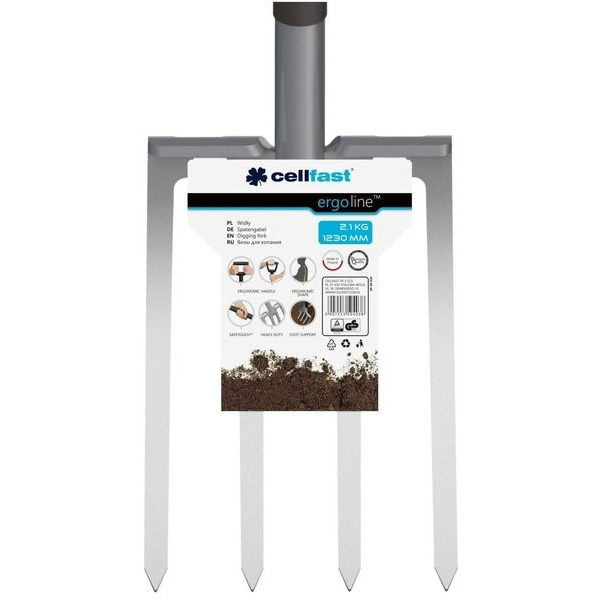 Вилы Cellfast ERGO, 123см, 2.1кг (40-020)