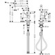 Смеситель для кухни Hansgrohe Talis M54, дл.излива - 215мм, поворотный, 1 рычаг, KM270, матовый черный