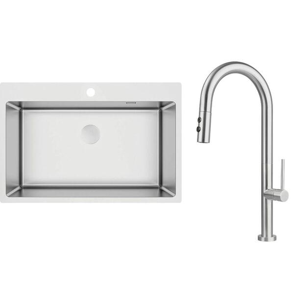 Мийка кухонна Deante Olfato ZPO_010A + зміш. BQO_F72M (ZPOE010A)