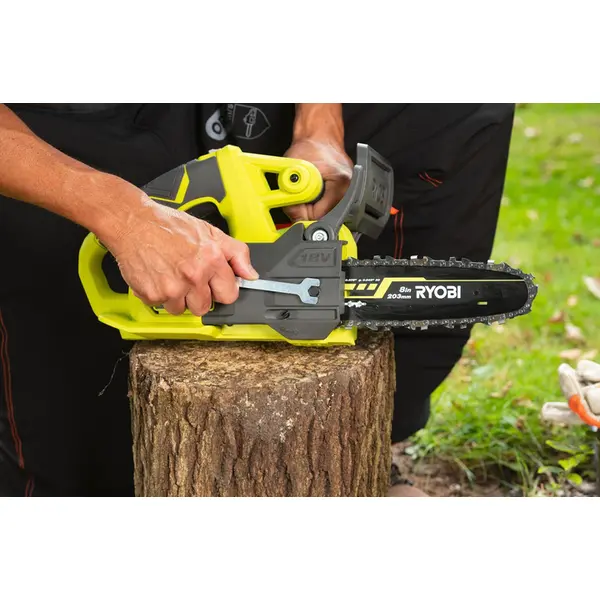 Пила ланцюгова акумуляторна Ryobi ONE+ RY18CS20A-125 18В акб 1х2.5А·год (5133005415)