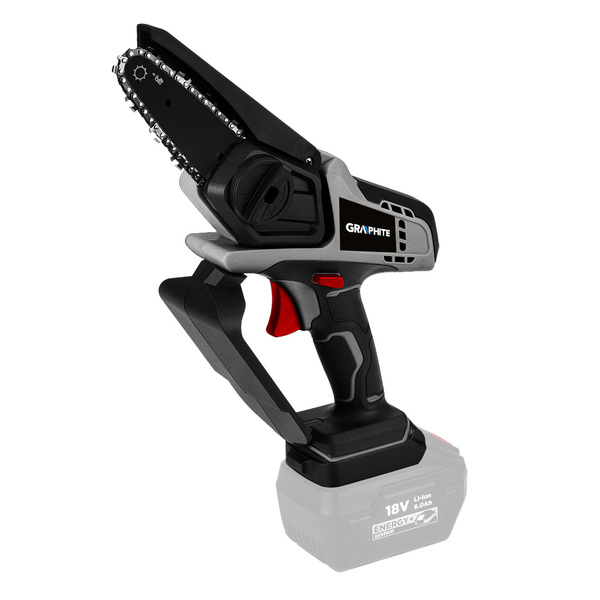 Пила цепная аккумуляторная Graphite Energy+ 18В без АКБ и ЗУ (58GE116)