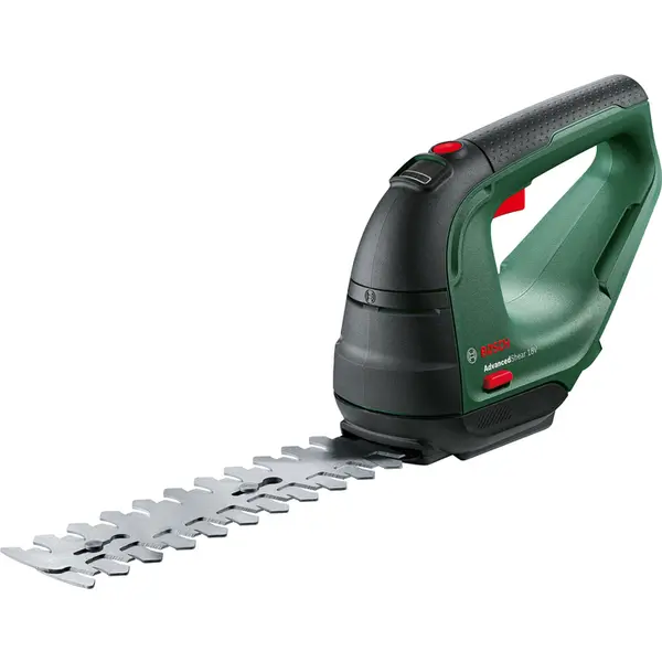 Акумуляторні ножиці для трави Bosch AdvancedShear 18V-10 + Лезо для трави 100 мм + Лезо для кущів 200 мм (0600857001)