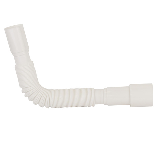 Сифон для кухонної мийки з нержавіючим випуском 1½" виводом під пральну машину та гнучким відводом Ø40/50мм TAU (9842720)