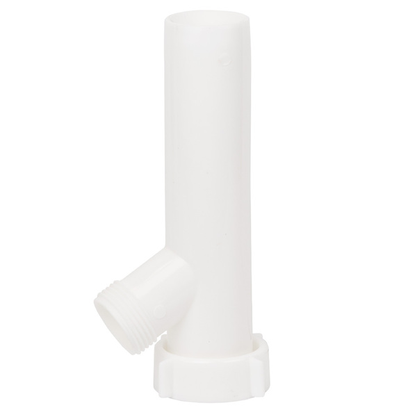 Сифон для кухонної мийки з нержавіючим випуском 3½" виводом під пральну машину, квадратним переливом і гнучким відведенням Ø40/50мм TAU (9842521)