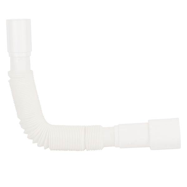 Сифон для раковини з випуском з нерж. сталі виведенням під пральну машину і гнучким відведенням 1½"×Ø40/50мм TAU (9841750)