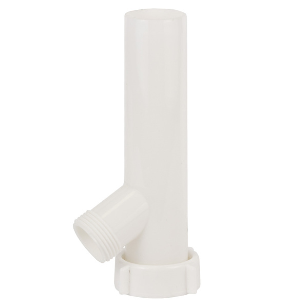 Сифон для кухонної мийки з нержавіючим випуском 3½" виводом під пральну машину, круглим переливом і гнучким відведенням Ø40/50мм TAU (9842520)