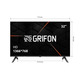 Телевизор Grifon Diva DV43FSB