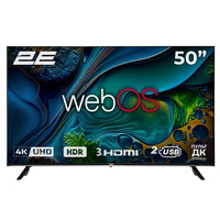 Телевизор 50" 2E LED 4K 60Hz Smart WebOS Black