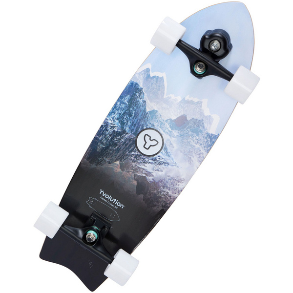 Скейтборд YVolution Dynamo Cruiser LED 76см, синій (YS52B2)