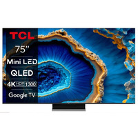 Телевізор 75" TCL MiniLED 4K 144Hz Smart Google TV Titan ONKYO sound