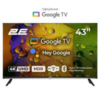 Телевізор 2E 43A07KU Google TV