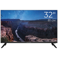 Телевізор 32 Mystery MTV-3230HST2 HD Ready/T2/Smart TV/Android 11/2xUSB 2.0/Wi-Fi/Frameless/Black