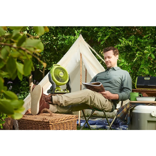 Вентилятор акумуляторний Ryobi ONE+ RF18-0 WHISPER (без АКБ та ЗУ)