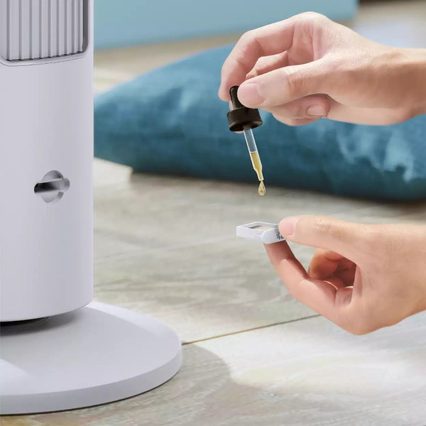 Вентилятор Philips колонний, 110см, 40Вт, пульт ДК, дисплей, білий