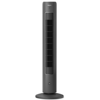Вентилятор Philips колонний, 110см, 40Вт, пульт ДК, дисплей, графіт