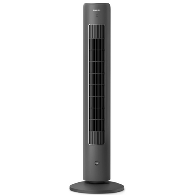 Вентилятор Philips колонний, 110см, 40Вт, пульт ДК, дисплей, графіт