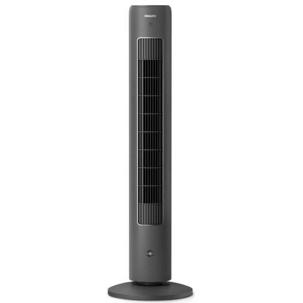 Вентилятор Philips колонний, 110см, 40Вт, пульт ДК, дисплей, графіт