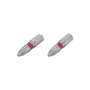 Комплект отверточних насадок PH2 1/4 "* 25мм, S2, уп. 2 од., STORM INTERTOOL VT-0218
