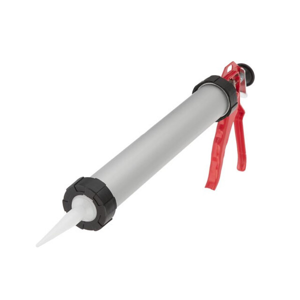 Пістолет для видавлювання силікону 600мл INTERTOOL HT-0026