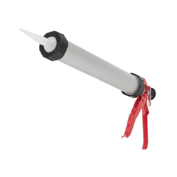 Пістолет для видавлювання силікону 600мл INTERTOOL HT-0026