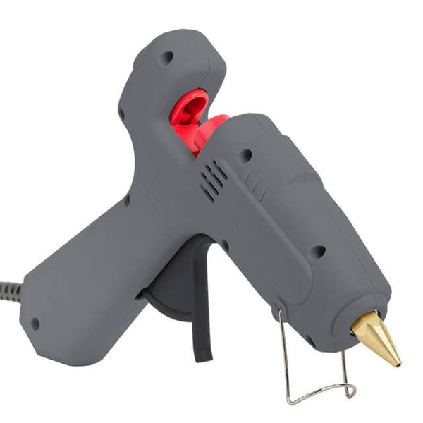 Пістолет клейовий 120Вт, 230В, 100-220°C під стрижні 10.8-11.5мм, 13-30 г / хв. INTERTOOL RT-1107