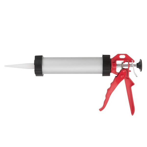Пістолет для видавлювання силікону 225 мм INTERTOOL HT-0025
