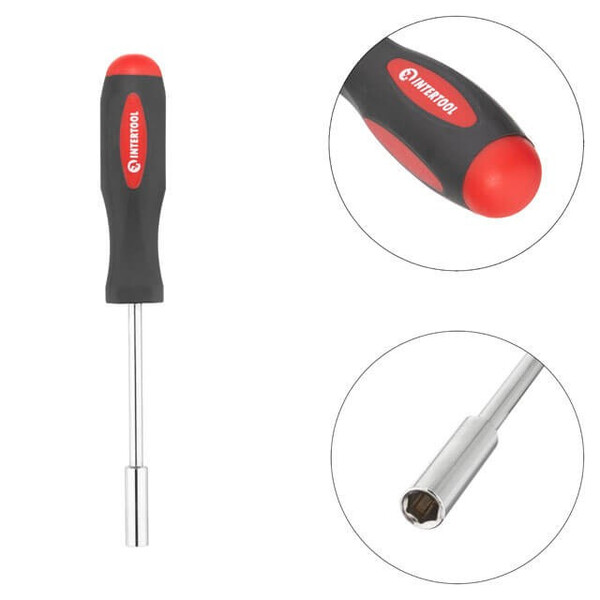 Набір інструментів 1/2 "& 3/8" & 1/4 ", 233ед., Cr-V STORM INTERTOOL ET-8233