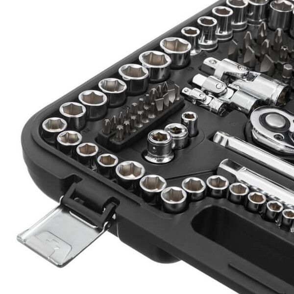 Набір інструментів 1/2 "& 3/8" & 1/4 ", 171ед., Cr-V STORM INTERTOOL ET-8171