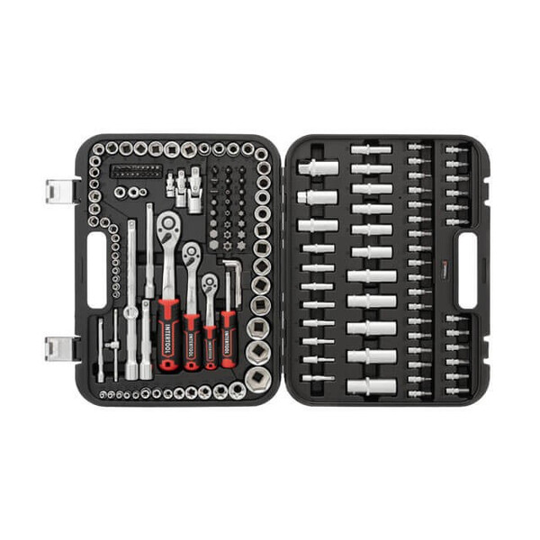 Набір інструментів 1/2 "& 3/8" & 1/4 ", 171ед., Cr-V STORM INTERTOOL ET-8171