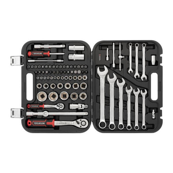 Набір інструментів 1/2 "& 1/4", 82ед., Cr-V STORM INTERTOOL ET-8082