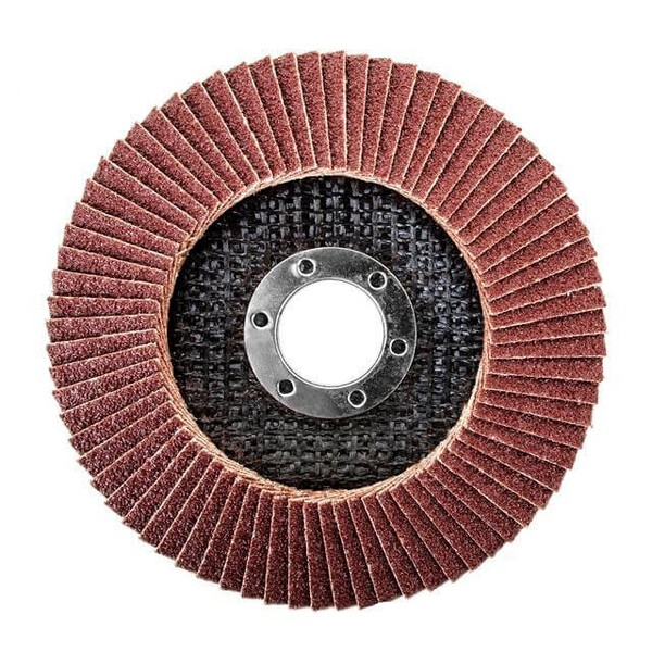 Диск шліфувальний пелюстковий 115x22 мм зерно K60 INTERTOOL BT-0106