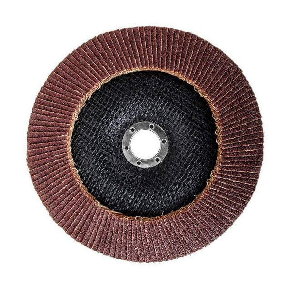 Диск шліфувальний пелюстковий 180 x 22мм зерно K60 INTERTOOL BT-0226