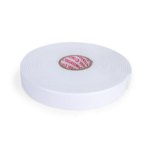 Скотч двосторонній 19 мм * 5 м на спіненої основі INTERTOOL KT-0972