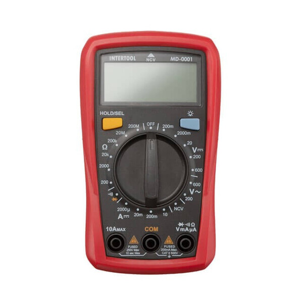Мультиметр цифровий INTERTOOL MD-0001
