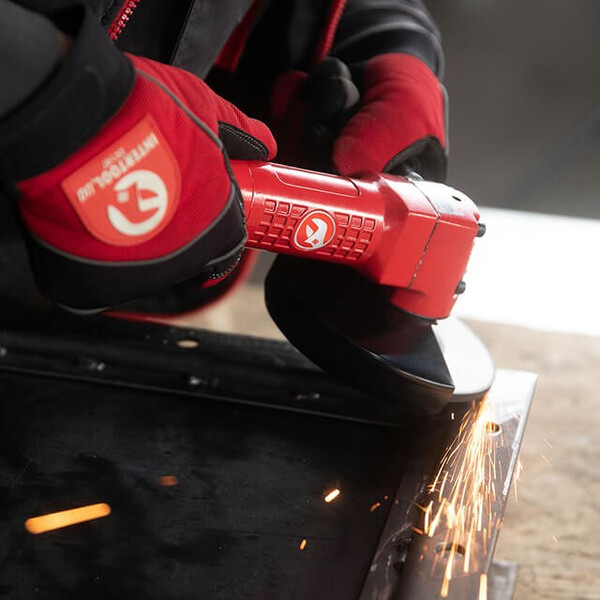 Шлифовальная машина угловая пневматическая 125 мм INTERTOOL PT-1202