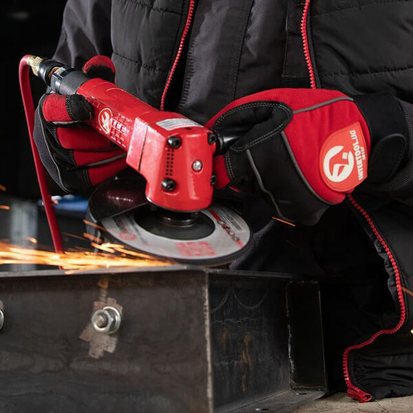 Шлифовальная машина угловая пневматическая 125 мм INTERTOOL PT-1202